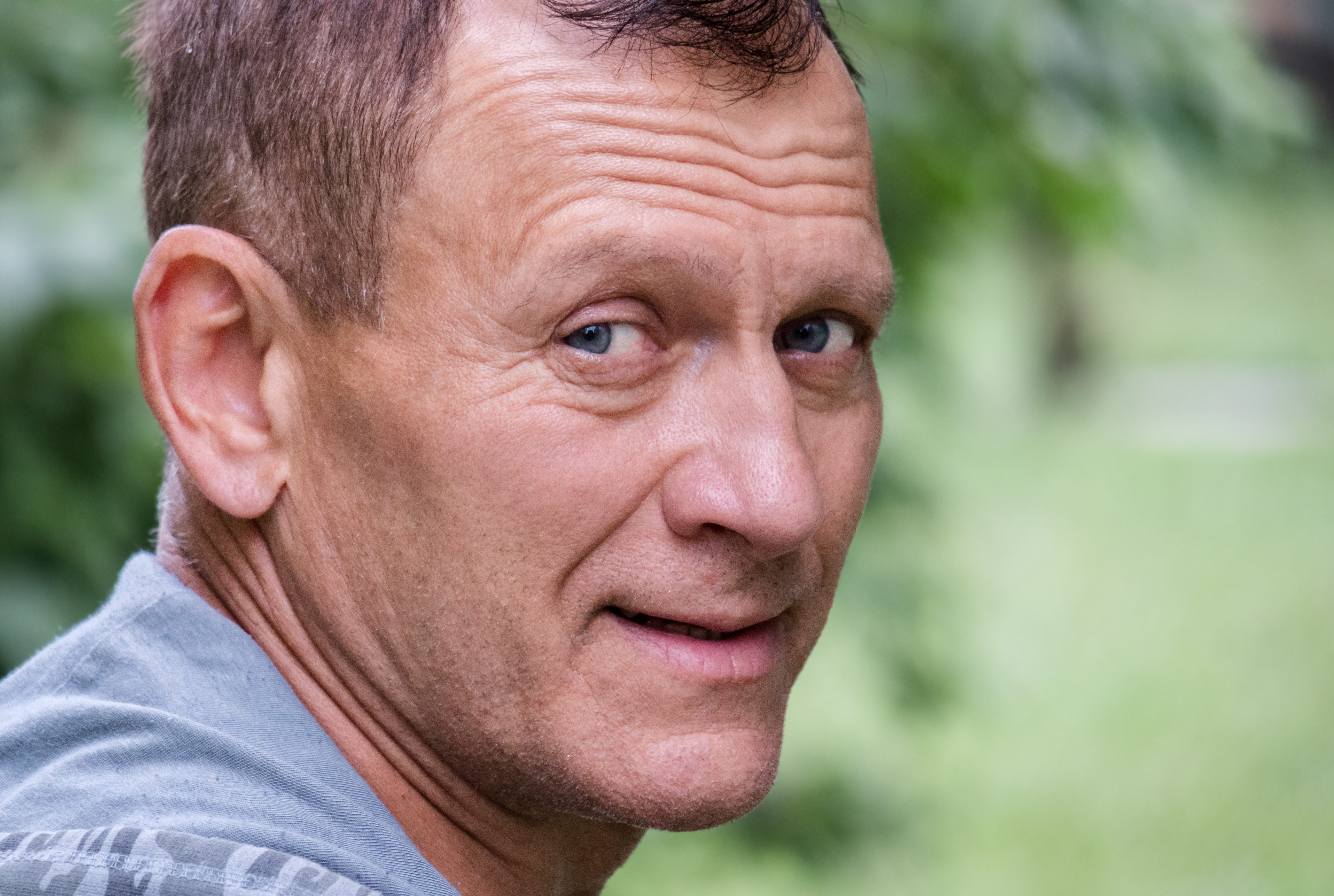 Trainer Udo Portrait Nahaufnahme