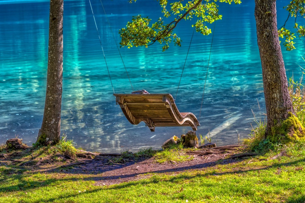 Natur Palmen Wasser Entspannung