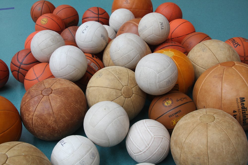 Spiele mit dem Ball